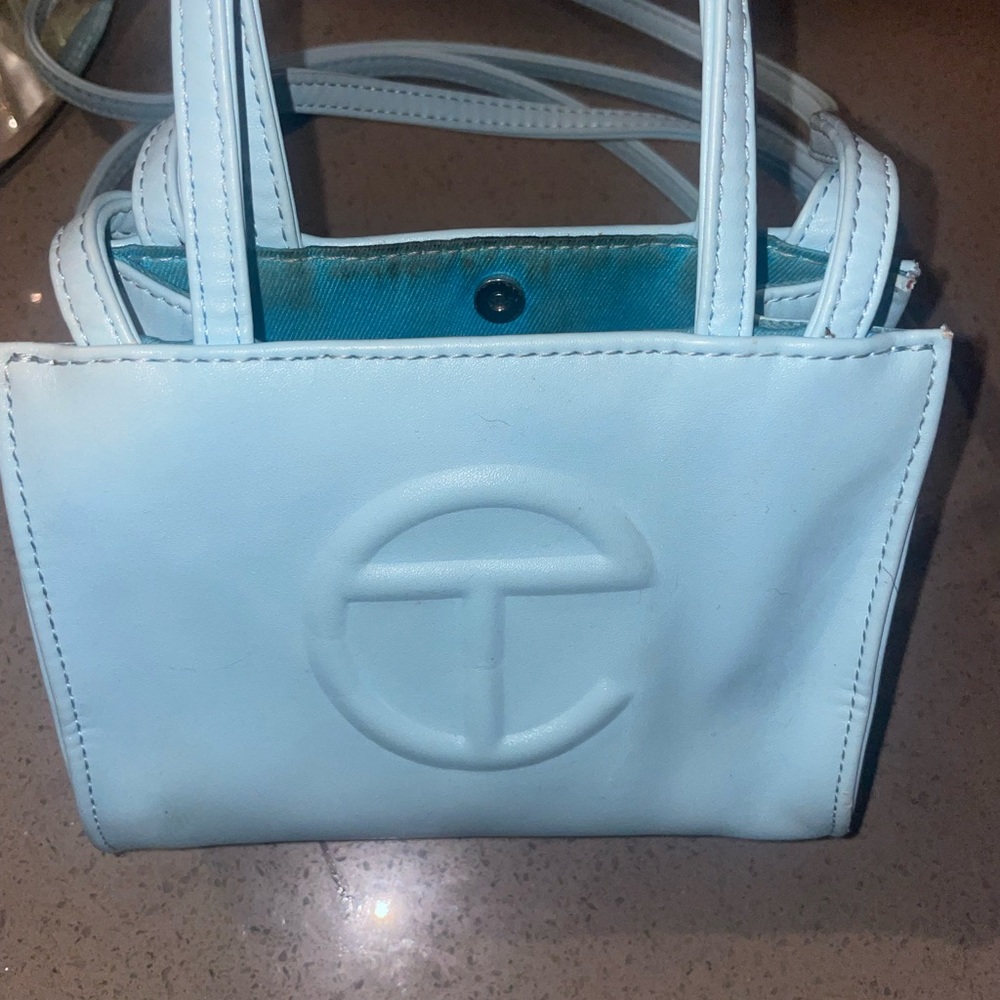 COPY - Telfar small bag in light blue